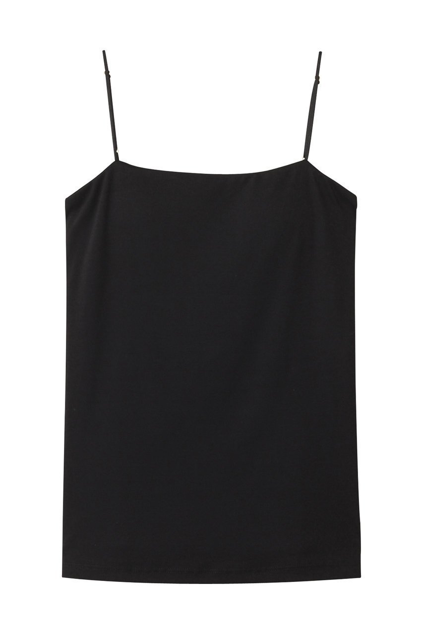 【アルアバイル/allureville】のスクエアネックカップインキャミソール インテリア・キッズ・メンズ・レディースファッション・服の通販 founy(ファニー) 　ファッション　Fashion　レディースファッション　Fashion for Women　トップス・カットソー　Cut & Sew Tops　キャミソール&ノースリーブ　Camisoles & Sleeveless Tops　シャツ・ブラウス・オフィスカジュアル　Elegant Blouses & Button-Ups　ロングTシャツ・Tシャツ　Longline T-Shirts & Tees　カットソー・ベーシックTシャツ　Cut-and-Sewn Tops / Stretch Tees & Basics　インナー　Innerwear　キャミソール　Camisole, Spaghetti Strap Top　シルケット　Silket, Silky Cotton　ジャケット　Jacket, Outerwear　タンク　Tank Top, Sleeveless Top　フィット　Fit, Slim Fit　ベーシック　Basic, Essential　エレガント 上品　Elegant　再入荷　Restock / Back in Stock　ブラック|ID: prp329100004929119 ipo3291000000036991073