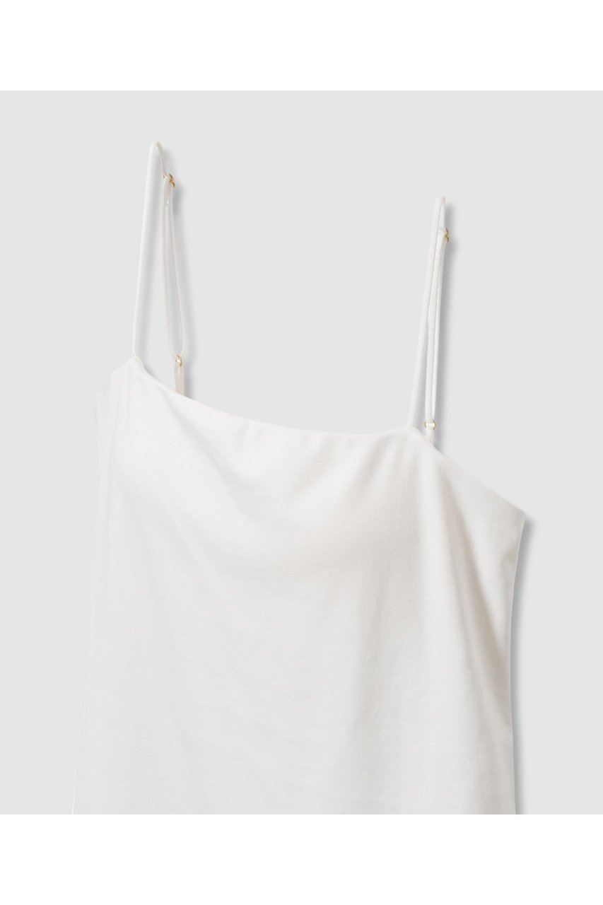 【アルアバイル/allureville】のスクエアネックカップインキャミソール 人気、トレンドファッション・服の通販 founy(ファニー) 　ファッション　Fashion　レディースファッション　Fashion for Women　トップス・カットソー　Cut & Sew Tops　キャミソール&ノースリーブ　Camisoles & Sleeveless Tops　シャツ・ブラウス・オフィスカジュアル　Elegant Blouses & Button-Ups　ロングTシャツ・Tシャツ　Longline T-Shirts & Tees　カットソー・ベーシックTシャツ　Cut-and-Sewn Tops / Stretch Tees & Basics　インナー　Innerwear　キャミソール　Camisole, Spaghetti Strap Top　シルケット　Silket, Silky Cotton　ジャケット　Jacket, Outerwear　タンク　Tank Top, Sleeveless Top　フィット　Fit, Slim Fit　ベーシック　Basic, Essential　エレガント 上品　Elegant　再入荷　Restock / Back in Stock　other-3|ID: prp329100004929119 ipo3291000000036991077