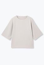 【レリル/lelill】の【日本製】ハイテクワッフルオーバーサイズT グレージュ|ID:prp329100004929129