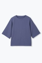 【レリル/lelill】の【日本製】ハイテクワッフルオーバーサイズT ブルー|ID:prp329100004929129