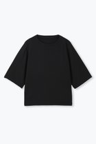 【レリル/lelill】の【日本製】ハイテクワッフルオーバーサイズT ブラック|ID:prp329100004929129