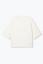 【レリル/lelill】の【日本製】ハイテクワッフルオーバーサイズT オフホワイト|ID:prp329100004929129