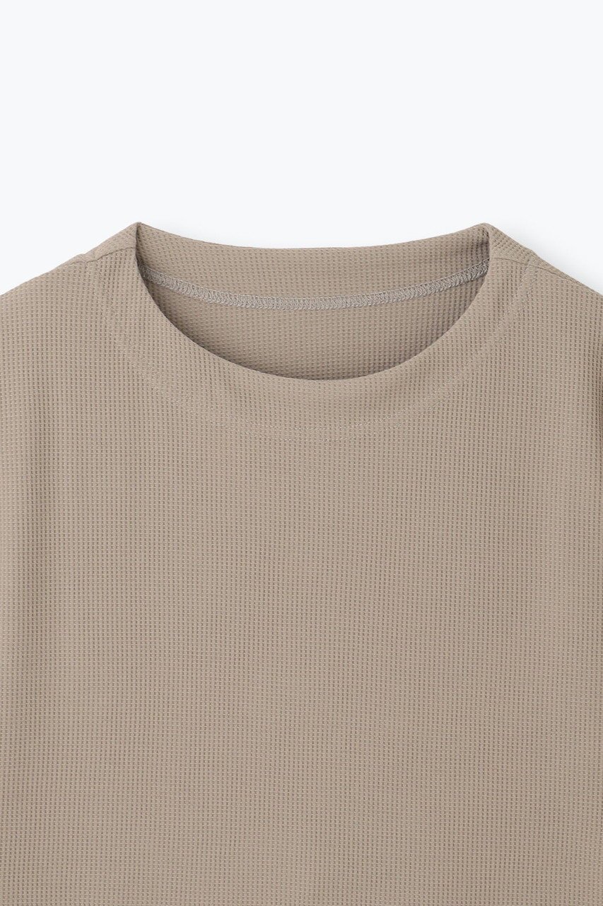 【レリル/lelill】の【日本製】ハイテクワッフルオーバーサイズT 人気、トレンドファッション・服の通販 founy(ファニー) 　ファッション　Fashion　レディースファッション　Fashion for Women　トップス・カットソー　Cut & Sew Tops　シャツ・ブラウス・オフィスカジュアル　Elegant Blouses & Button-Ups　ロングTシャツ・Tシャツ　Longline T-Shirts & Tees　カットソー・ベーシックTシャツ　Cut-and-Sewn Tops / Stretch Tees & Basics　ショート　Short, Short Length　スリーブ　Sleeve, Long Sleeve / Short Sleeve　ワッフル　Waffle, Waffle Knit　夏　Summer　定番　Standard, Basic Item　日本製　Made In Japan　other-3|ID: prp329100004929129 ipo3291000000036991229