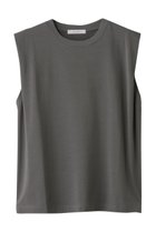 【エリオポール/heliopole】のショルダータックタンクトップ 人気、トレンドファッション・服の通販 founy(ファニー) ファッション Fashion レディースファッション Fashion for Women トップス・カットソー Cut & Sew Tops キャミソール&ノースリーブ Camisoles & Sleeveless Tops シャツ・ブラウス・オフィスカジュアル Elegant Blouses & Button-Ups ロングTシャツ・Tシャツ Longline T-Shirts & Tees カットソー・ベーシックTシャツ Cut-and-Sewn Tops / Stretch Tees & Basics インナー Innerwear キャミソール Camisole, Spaghetti Strap Top シンプル Simple, Minimal ジャケット Jacket, Outerwear タンク Tank Top, Sleeveless Top ボトム Bottoms, Lower Wear 旅行 Travel thumbnail グレー|ID: prp329100004929136 ipo3291000000036991265