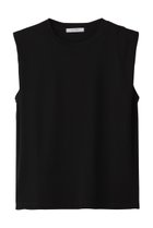 【エリオポール/heliopole】のショルダータックタンクトップ 人気、トレンドファッション・服の通販 founy(ファニー) ファッション Fashion レディースファッション Fashion for Women トップス・カットソー Cut & Sew Tops キャミソール&ノースリーブ Camisoles & Sleeveless Tops シャツ・ブラウス・オフィスカジュアル Elegant Blouses & Button-Ups ロングTシャツ・Tシャツ Longline T-Shirts & Tees カットソー・ベーシックTシャツ Cut-and-Sewn Tops / Stretch Tees & Basics インナー Innerwear キャミソール Camisole, Spaghetti Strap Top シンプル Simple, Minimal ジャケット Jacket, Outerwear タンク Tank Top, Sleeveless Top ボトム Bottoms, Lower Wear 旅行 Travel thumbnail ブラック|ID: prp329100004929136 ipo3291000000036991267