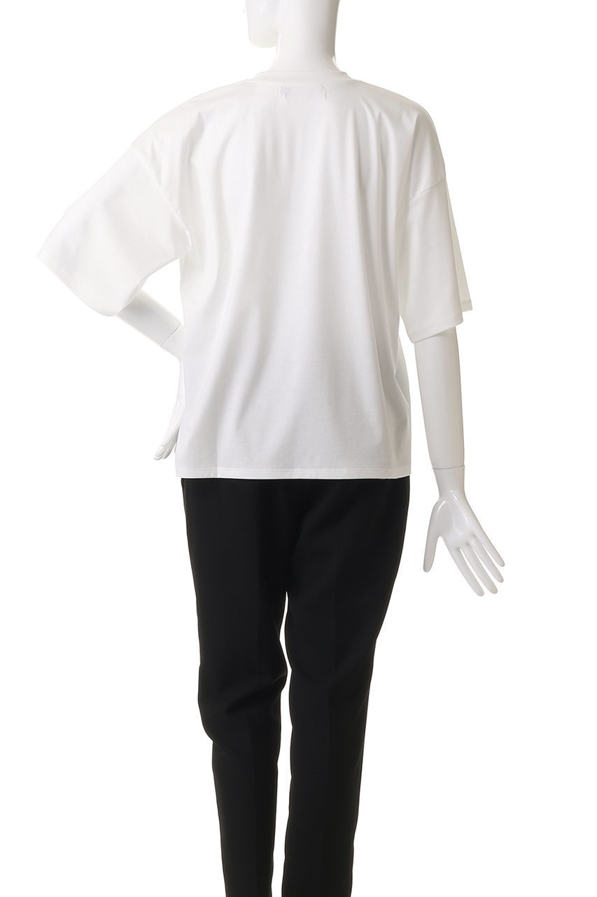 【グラフペーパー/Graphpaper】のFine Smooth Crew Neck Tee/Tシャツ 人気、トレンドファッション・服の通販 founy(ファニー) 　ファッション　Fashion　レディースファッション　Fashion for Women　トップス・カットソー　Cut & Sew Tops　シャツ・ブラウス・オフィスカジュアル　Elegant Blouses & Button-Ups　ロングTシャツ・Tシャツ　Longline T-Shirts & Tees　カットソー・ベーシックTシャツ　Cut-and-Sewn Tops / Stretch Tees & Basics　インナー　Innerwear　ショート　Short, Short Length　スリーブ　Sleeve, Long Sleeve / Short Sleeve　ハーフ　Half, Half-Length　ロング　Long, Long-Length　other-4|ID: prp329100004929138 ipo3291000000036991284