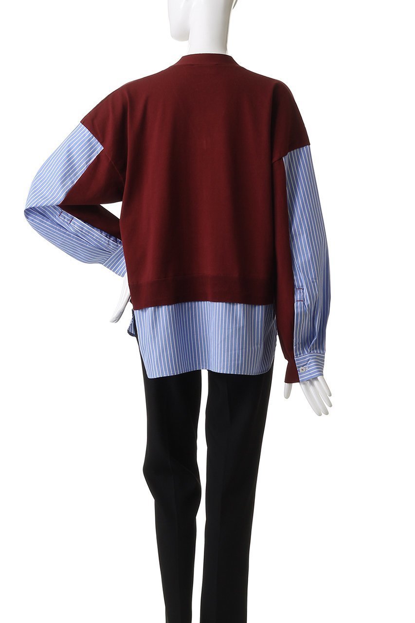 【ナゴンスタンス/nagonstans】のshirt combination cardigan/カーディガン 人気、トレンドファッション・服の通販 founy(ファニー) 　ファッション　Fashion　レディースファッション　Fashion for Women　トップス・カットソー　Cut & Sew Tops　カーディガン・羽織り　Layered Style Cardigans　シャツ・ブラウス・オフィスカジュアル　Elegant Blouses & Button-Ups　ロングTシャツ・Tシャツ　Longline T-Shirts & Tees　カットソー・ベーシックTシャツ　Cut-and-Sewn Tops / Stretch Tees & Basics　カーディガン　Cardigan, Knitwear　ドッキング　Docking, Mixed Material　other-4|ID: prp329100004929144 ipo3291000000036991340