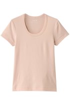 【エリオポール/heliopole】の【THREE DOTS】JESSICA ショートスリーブカットソー 人気、トレンドファッション・服の通販 founy(ファニー) ファッション Fashion レディースファッション Fashion for Women トップス・カットソー Cut & Sew Tops シャツ・ブラウス・オフィスカジュアル Elegant Blouses & Button-Ups ロングTシャツ・Tシャツ Longline T-Shirts & Tees カットソー・ベーシックTシャツ Cut-and-Sewn Tops / Stretch Tees & Basics インナー Innerwear カットソー Cut and Sewn Top ショート Short, Short Length スリーブ Sleeve, Long Sleeve / Short Sleeve ベーシック Basic, Essential ラウンド Round, Round Neck エレガント 上品 Elegant 半袖 Short Sleeve, Half Sleeve thumbnail ピンク系|ID: prp329100004929151 ipo3291000000036991406