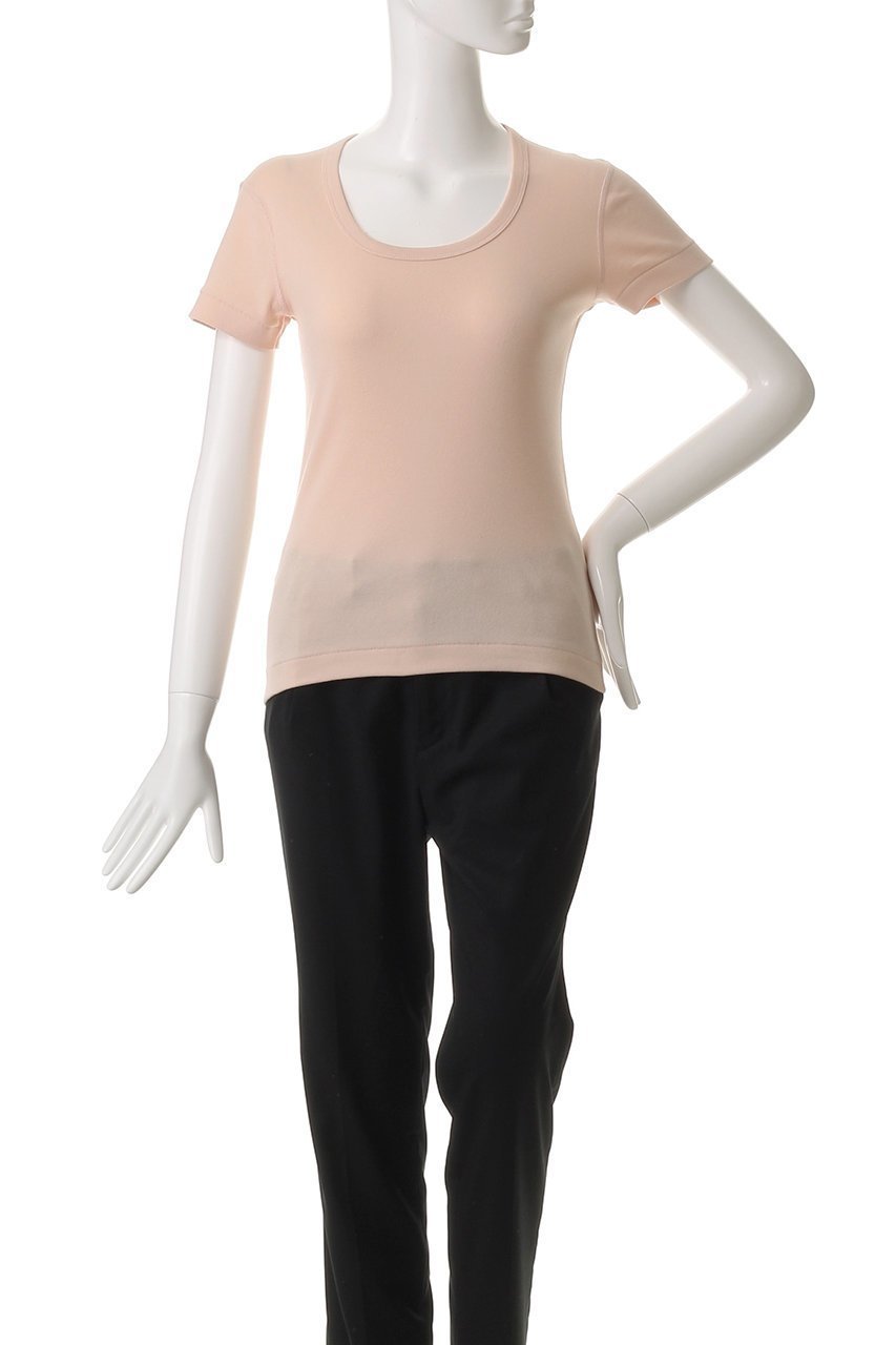 【エリオポール/heliopole】の【THREE DOTS】JESSICA ショートスリーブカットソー 人気、トレンドファッション・服の通販 founy(ファニー) 　ファッション　Fashion　レディースファッション　Fashion for Women　トップス・カットソー　Cut & Sew Tops　シャツ・ブラウス・オフィスカジュアル　Elegant Blouses & Button-Ups　ロングTシャツ・Tシャツ　Longline T-Shirts & Tees　カットソー・ベーシックTシャツ　Cut-and-Sewn Tops / Stretch Tees & Basics　インナー　Innerwear　カットソー　Cut and Sewn Top　ショート　Short, Short Length　スリーブ　Sleeve, Long Sleeve / Short Sleeve　ベーシック　Basic, Essential　ラウンド　Round, Round Neck　エレガント 上品　Elegant　半袖　Short Sleeve, Half Sleeve　other-2|ID: prp329100004929151 ipo3291000000036991417