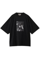 【ヨーク/YOKE】の【UNISEX】Photogram プリント Tシャツ 人気、トレンドファッション・服の通販 founy(ファニー) ファッション Fashion レディースファッション Fashion for Women トップス・カットソー Cut & Sew Tops シャツ・ブラウス・オフィスカジュアル Elegant Blouses & Button-Ups ロングTシャツ・Tシャツ Longline T-Shirts & Tees カットソー・ベーシックTシャツ Cut-and-Sewn Tops / Stretch Tees & Basics ユニセックス Unisex, Genderless インド Indian Textile ショート Short, Short Length スリーブ Sleeve, Long Sleeve / Short Sleeve フロント Front, Front Design プリント Print, Printed Pattern 定番 Standard, Basic Item thumbnail ブラック-オブジェクト|ID: prp329100004929153 ipo3291000000036991434