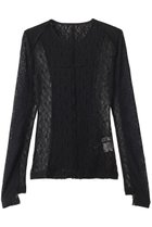 【プランク プロジェクト/PRANK PROJECT】のレーストリミングトップ / Racing Top 人気、トレンドファッション・服の通販 founy(ファニー) ファッション Fashion レディースファッション Fashion for Women トップス・カットソー Cut & Sew Tops シャツ・ブラウス・オフィスカジュアル Elegant Blouses & Button-Ups ロングTシャツ・Tシャツ Longline T-Shirts & Tees カットソー・ベーシックTシャツ Cut-and-Sewn Tops / Stretch Tees & Basics おすすめ Recommended / Our Picks インナー Innerwear コンパクト Compact, Small Size ストレッチ Stretch, Stretchy Fabric スリーブ Sleeve, Long Sleeve / Short Sleeve デニム Denim, Jeans Material トリミング Trimming, Decorative Edge ドッキング Docking, Mixed Material ボトム Bottoms, Lower Wear レース Lace, Lace Fabric ロング Long, Long-Length thumbnail BLK(ブラック)|ID: prp329100004929166 ipo3291000000036991531