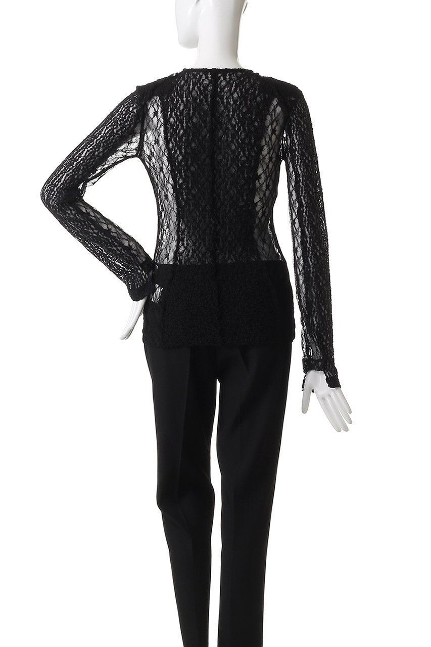 【プランク プロジェクト/PRANK PROJECT】のレーストリミングトップ / Racing Top 人気、トレンドファッション・服の通販 founy(ファニー) 　ファッション　Fashion　レディースファッション　Fashion for Women　トップス・カットソー　Cut & Sew Tops　シャツ・ブラウス・オフィスカジュアル　Elegant Blouses & Button-Ups　ロングTシャツ・Tシャツ　Longline T-Shirts & Tees　カットソー・ベーシックTシャツ　Cut-and-Sewn Tops / Stretch Tees & Basics　おすすめ　Recommended / Our Picks　インナー　Innerwear　コンパクト　Compact, Small Size　ストレッチ　Stretch, Stretchy Fabric　スリーブ　Sleeve, Long Sleeve / Short Sleeve　デニム　Denim, Jeans Material　トリミング　Trimming, Decorative Edge　ドッキング　Docking, Mixed Material　ボトム　Bottoms, Lower Wear　レース　Lace, Lace Fabric　ロング　Long, Long-Length　other-4|ID: prp329100004929166 ipo3291000000036991540