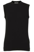 【マディソンブルー/MADISONBLUE】のCREW NECK SLEEVELESS TEE クルーネック スリーブレス Tシャツ 人気、トレンドファッション・服の通販 founy(ファニー) ファッション Fashion レディースファッション Fashion for Women トップス・カットソー Cut & Sew Tops キャミソール&ノースリーブ Camisoles & Sleeveless Tops シャツ・ブラウス・オフィスカジュアル Elegant Blouses & Button-Ups ロングTシャツ・Tシャツ Longline T-Shirts & Tees カットソー・ベーシックTシャツ Cut-and-Sewn Tops / Stretch Tees & Basics カットソー Cut and Sewn Top キャミソール Camisole, Spaghetti Strap Top スリーブ Sleeve, Long Sleeve / Short Sleeve タンク Tank Top, Sleeveless Top ノースリーブ Sleeveless, No-Sleeve thumbnail ブラック|ID: prp329100004929183 ipo3291000000036991680