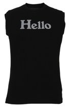 【マディソンブルー/MADISONBLUE】のHELLO NOSLEEVE TEE/HELLO ノースリーブ Tシャツ ブラック|ID: prp329100004929186 ipo3291000000036991695