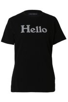【マディソンブルー/MADISONBLUE】のHELLO TEE/HELLO Tシャツ ブラック|ID: prp329100004929190 ipo3291000000036991730