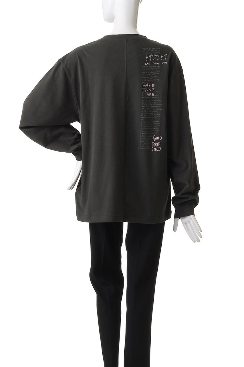 【メゾンスペシャル/MAISON SPECIAL】のLaundry Photo Long Sleeve T-shirt/ランドリーフォトロンTEE 人気、トレンドファッション・服の通販 founy(ファニー) 　ファッション　Fashion　レディースファッション　Fashion for Women　トップス・カットソー　Cut & Sew Tops　シャツ・ブラウス・オフィスカジュアル　Elegant Blouses & Button-Ups　ロングTシャツ・Tシャツ　Longline T-Shirts & Tees　カットソー・ベーシックTシャツ　Cut-and-Sewn Tops / Stretch Tees & Basics　インナー　Innerwear　カーゴパンツ　Cargo Pants, Utility Pants　グラフィック　Graphic, Graphic Design　スリーブ　Sleeve, Long Sleeve / Short Sleeve　デニム　Denim, Jeans Material　ピーチ　Peach, Soft Touch　フロント　Front, Front Design　プリント　Print, Printed Pattern　ロング　Long, Long-Length　A/W・秋冬　Autumn/Winter　other-4|ID: prp329100004929192 ipo3291000000036991779