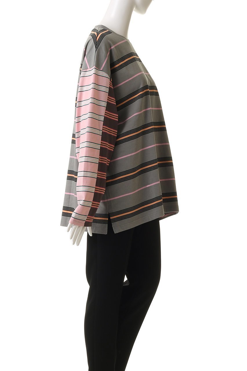 【メゾンスペシャル/MAISON SPECIAL】のMulti Stripe Long Sleeve T-shirt/マルチストライプロンTEE 人気、トレンドファッション・服の通販 founy(ファニー) 　ファッション　Fashion　レディースファッション　Fashion for Women　トップス・カットソー　Cut & Sew Tops　シャツ・ブラウス・オフィスカジュアル　Elegant Blouses & Button-Ups　ロングTシャツ・Tシャツ　Longline T-Shirts & Tees　カットソー・ベーシックTシャツ　Cut-and-Sewn Tops / Stretch Tees & Basics　カットソー　Cut and Sewn Top　シンプル　Simple, Minimal　スリーブ　Sleeve, Long Sleeve / Short Sleeve　ボトム　Bottoms, Lower Wear　ボーダー　Border, Stripe　ロング　Long, Long-Length　other-3|ID: prp329100004929199 ipo3291000000036991868