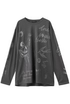【メゾンスペシャル/MAISON SPECIAL】のDrawing Long Sleeve T-shirt/ドローイングロンTEE C.GRY(チャコールグレー)|ID: prp329100004929200 ipo3291000000036991884