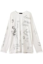 【メゾンスペシャル/MAISON SPECIAL】のDrawing Long Sleeve T-shirt/ドローイングロンTEE IVR(アイボリー)|ID: prp329100004929200 ipo3291000000036991886