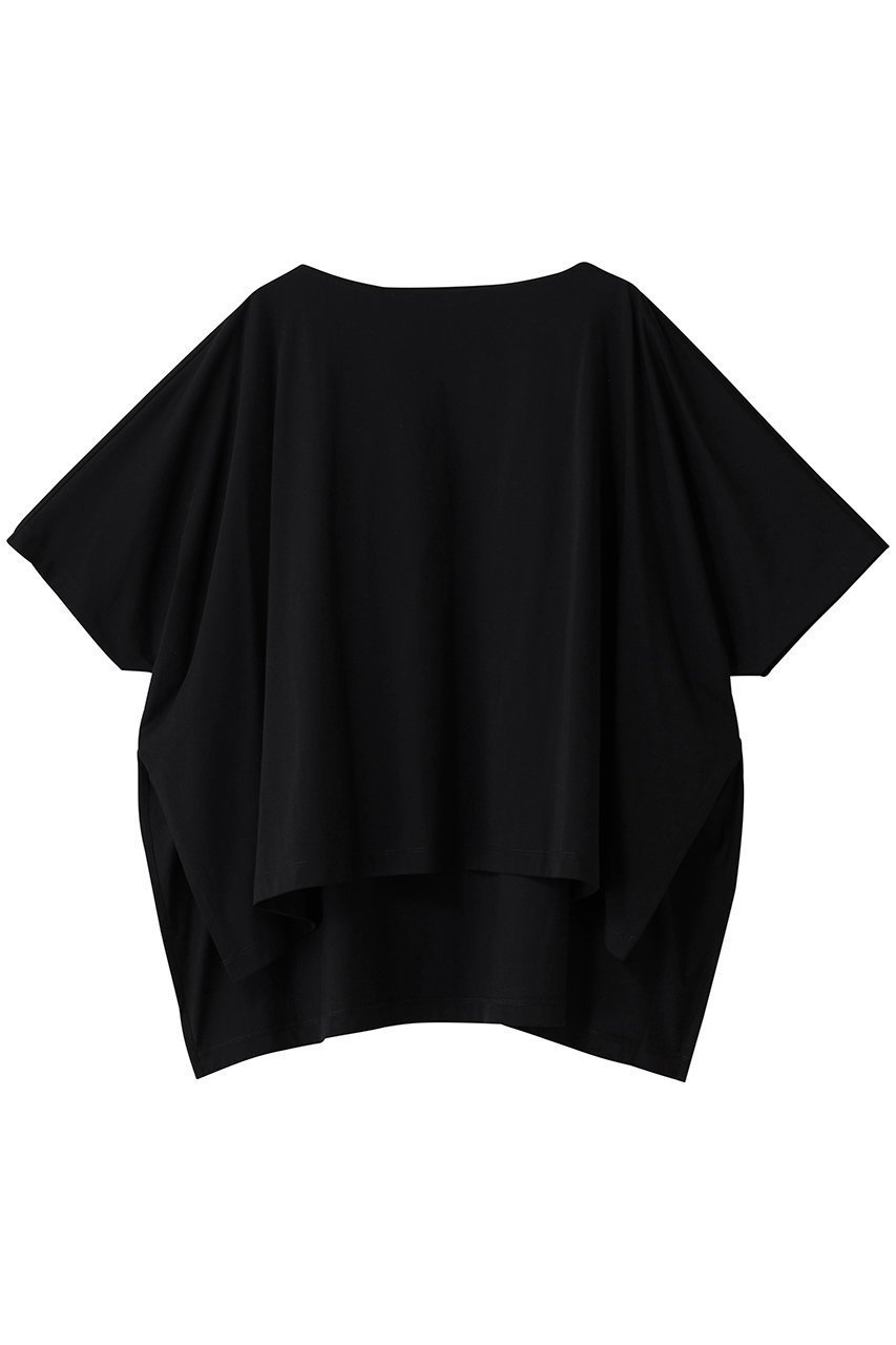 【アンクレイヴ/uncrave】のプレミアムジャージー ポンチョトップス インテリア・キッズ・メンズ・レディースファッション・服の通販 founy(ファニー) 　ファッション　Fashion　レディースファッション　Fashion for Women　アウター　Coat / Outerwear Collection　ポンチョ・ケープコート　Ponchos & Capes　トップス・カットソー　Cut & Sew Tops　シャツ・ブラウス・オフィスカジュアル　Elegant Blouses & Button-Ups　ロングTシャツ・Tシャツ　Longline T-Shirts & Tees　カットソー・ベーシックTシャツ　Cut-and-Sewn Tops / Stretch Tees & Basics　インド　Indian Textile　ショート　Short, Short Length　シルケット　Silket, Silky Cotton　スリット　Slit, Slit Detail　スリーブ　Sleeve, Long Sleeve / Short Sleeve　ドレープ　Drape, Draping Fabric　プレミアム　Premium, High-End　ベーシック　Basic, Essential　ブラック|ID: prp329100004929213 ipo3291000000036992025