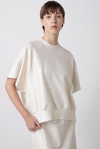 【ヒューエルミュージアム/hueLe Museum】の【hLM】箔プリントカットソー 人気、トレンドファッション・服の通販 founy(ファニー) ファッション Fashion レディースファッション Fashion for Women トップス・カットソー Cut & Sew Tops シャツ・ブラウス・オフィスカジュアル Elegant Blouses & Button-Ups ロングTシャツ・Tシャツ Longline T-Shirts & Tees カットソー・ベーシックTシャツ Cut-and-Sewn Tops / Stretch Tees & Basics ショート Short, Short Length スリーブ Sleeve, Long Sleeve / Short Sleeve フォルム Silhouette, Form プリント Print, Printed Pattern リラックス Relax, Relaxed Fit thumbnail ゴールド|ID: prp329100004929225 ipo3291000000036992157