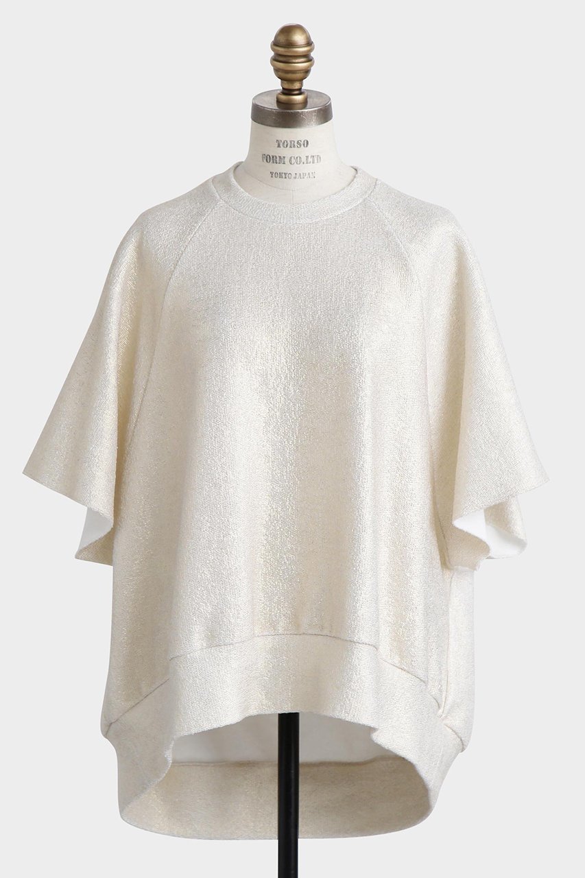 【ヒューエルミュージアム/hueLe Museum】の【hLM】箔プリントカットソー 人気、トレンドファッション・服の通販 founy(ファニー) 　ファッション　Fashion　レディースファッション　Fashion for Women　トップス・カットソー　Cut & Sew Tops　シャツ・ブラウス・オフィスカジュアル　Elegant Blouses & Button-Ups　ロングTシャツ・Tシャツ　Longline T-Shirts & Tees　カットソー・ベーシックTシャツ　Cut-and-Sewn Tops / Stretch Tees & Basics　ショート　Short, Short Length　スリーブ　Sleeve, Long Sleeve / Short Sleeve　フォルム　Silhouette, Form　プリント　Print, Printed Pattern　リラックス　Relax, Relaxed Fit　other-2|ID: prp329100004929225 ipo3291000000036992159