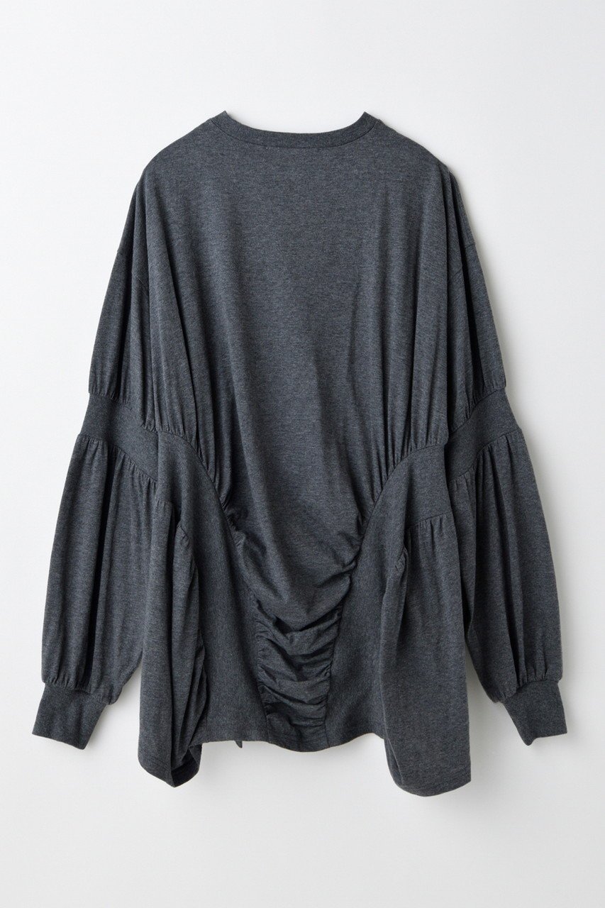 【エンフォルド/ENFOLD】のDYNAMICS LONG-T-SHIRT/Tシャツ 人気、トレンドファッション・服の通販 founy(ファニー) 　ファッション　Fashion　レディースファッション　Fashion for Women　トップス・カットソー　Cut & Sew Tops　シャツ・ブラウス・オフィスカジュアル　Elegant Blouses & Button-Ups　ロングTシャツ・Tシャツ　Longline T-Shirts & Tees　カットソー・ベーシックTシャツ　Cut-and-Sewn Tops / Stretch Tees & Basics　おすすめ　Recommended / Our Picks　カットソー　Cut and Sewn Top　シンプル　Simple, Minimal　スリーブ　Sleeve, Long Sleeve / Short Sleeve　スーツ　Suit, Formalwear　ベスト　Vest, Waistcoat　ロング　Long, Long-Length　今季　This Season, Current Season　other-2|ID: prp329100004929233 ipo3291000000036992219