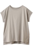 【スリー ドッツ/three dots】のロングステープルヤーンTシャツ 人気、トレンドファッション・服の通販 founy(ファニー) ファッション Fashion レディースファッション Fashion for Women トップス・カットソー Cut & Sew Tops シャツ・ブラウス・オフィスカジュアル Elegant Blouses & Button-Ups ロングTシャツ・Tシャツ Longline T-Shirts & Tees カットソー・ベーシックTシャツ Cut-and-Sewn Tops / Stretch Tees & Basics ショート Short, Short Length シンプル Simple, Minimal スリーブ Sleeve, Long Sleeve / Short Sleeve リゾート Resort, Vacation Style 旅行 Travel thumbnail グレー|ID: prp329100004929237 ipo3291000000036992235