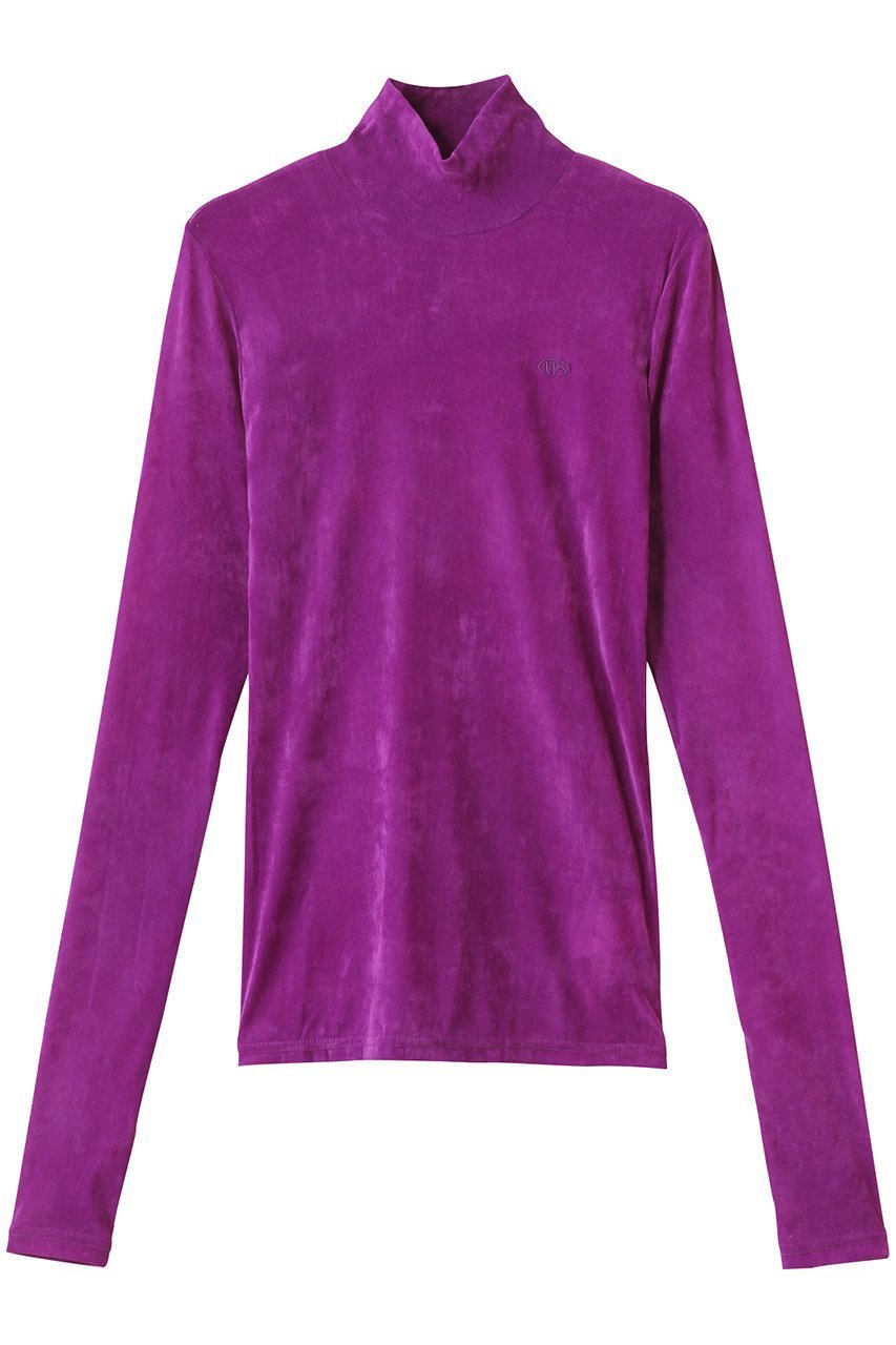 【メゾンスペシャル/MAISON SPECIAL】のVelor Mesh Tops/ベロアメッシュトップス インテリア・キッズ・メンズ・レディースファッション・服の通販 founy(ファニー) 　ファッション　Fashion　レディースファッション　Fashion for Women　トップス・カットソー　Cut & Sew Tops　シャツ・ブラウス・オフィスカジュアル　Elegant Blouses & Button-Ups　ロングTシャツ・Tシャツ　Longline T-Shirts & Tees　カットソー・ベーシックTシャツ　Cut-and-Sewn Tops / Stretch Tees & Basics　ベロアトップス　Velour Tops / Velvet-Look Items　インナー　Innerwear　秋　Autumn　シアー　Sheer, See-Through　スウェット / スエット　Sweatshirt, Sweatwear　スタイリッシュ　Stylish, Fashionable　スリーブ　Sleeve, Long Sleeve / Short Sleeve　バランス　Balance, Style Balance　ベロア　Velour, Soft Velvet　羽織　Haori, Light Jacket　メッシュ　Mesh, Net Fabric　ロング　Long, Long-Length　エレガント 上品　Elegant　PPL(パープル)|ID: prp329100004929255 ipo3291000000036992382
