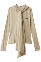 【プランク プロジェクト/PRANK PROJECT】のボウタイトップス / Bow Tie Tops 人気、トレンドファッション・服の通販 founy(ファニー) ファッション Fashion レディースファッション Fashion for Women トップス・カットソー Cut & Sew Tops シャツ・ブラウス・オフィスカジュアル Elegant Blouses & Button-Ups ロングTシャツ・Tシャツ Longline T-Shirts & Tees カットソー・ベーシックTシャツ Cut-and-Sewn Tops / Stretch Tees & Basics おすすめ Recommended / Our Picks カットソー Cut and Sewn Top ジャケット Jacket, Outerwear スリーブ Sleeve, Long Sleeve / Short Sleeve リボン Ribbon, Bow ロング Long, Long-Length thumbnail CRM(クリーム)|ID: prp329100004929258 ipo3291000000036992429