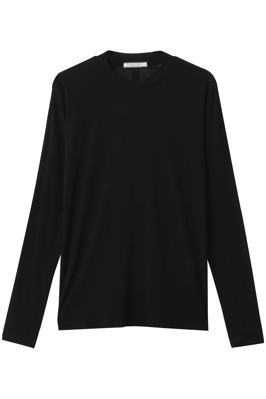 【ベイジ,/BEIGE,】のSORE(ソ―ル)/カットソー インテリア・キッズ・メンズ・レディースファッション・服の通販 founy(ファニー) 　ファッション　Fashion　レディースファッション　Fashion for Women　トップス・カットソー　Cut & Sew Tops　シャツ・ブラウス・オフィスカジュアル　Elegant Blouses & Button-Ups　ロングTシャツ・Tシャツ　Longline T-Shirts & Tees　カットソー・ベーシックTシャツ　Cut-and-Sewn Tops / Stretch Tees & Basics　インナー　Innerwear　カットソー　Cut and Sewn Top　キャミワンピース　Cami Dress, Slip Dress　シアー　Sheer, See-Through　ショート　Short, Short Length　シンプル　Simple, Minimal　ジャケット　Jacket, Outerwear　スリーブ　Sleeve, Long Sleeve / Short Sleeve　フィット　Fit, Slim Fit　ボトム　Bottoms, Lower Wear　Black|ID: prp329100004929277 ipo3291000000036992571