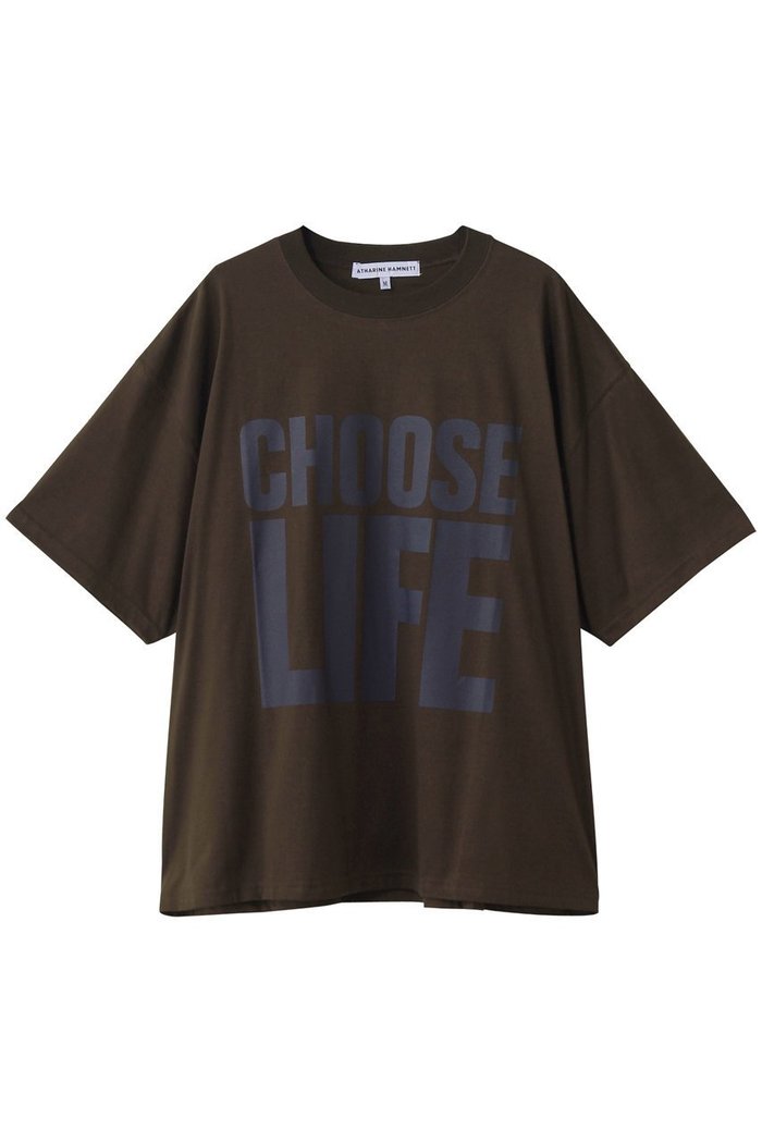 【キャサリンハムネット/KATHARINE HAMNETT LONDON】の【UNISEX】オーガニック スローガン ビッグTシャツ インテリア・キッズ・メンズ・レディースファッション・服の通販 founy(ファウニー) https://founy.com/ ファッション Fashion レディースファッション Fashion for Women トップス・カットソー Cut & Sew Tops シャツ・ブラウス・オフィスカジュアル Elegant Blouses & Button-Ups ロングTシャツ・Tシャツ Longline T-Shirts & Tees カットソー・ベーシックTシャツ Cut-and-Sewn Tops / Stretch Tees & Basics ユニセックス Unisex, Genderless インナー Innerwear オーガニック Organic Cotton ショート Short, Short Length スリーブ Sleeve, Long Sleeve / Short Sleeve ビッグ Big, Oversized ロング Long, Long-Length A/W・秋冬 Autumn/Winter |ID: prp329100004929304 ipo3291000000036992744
