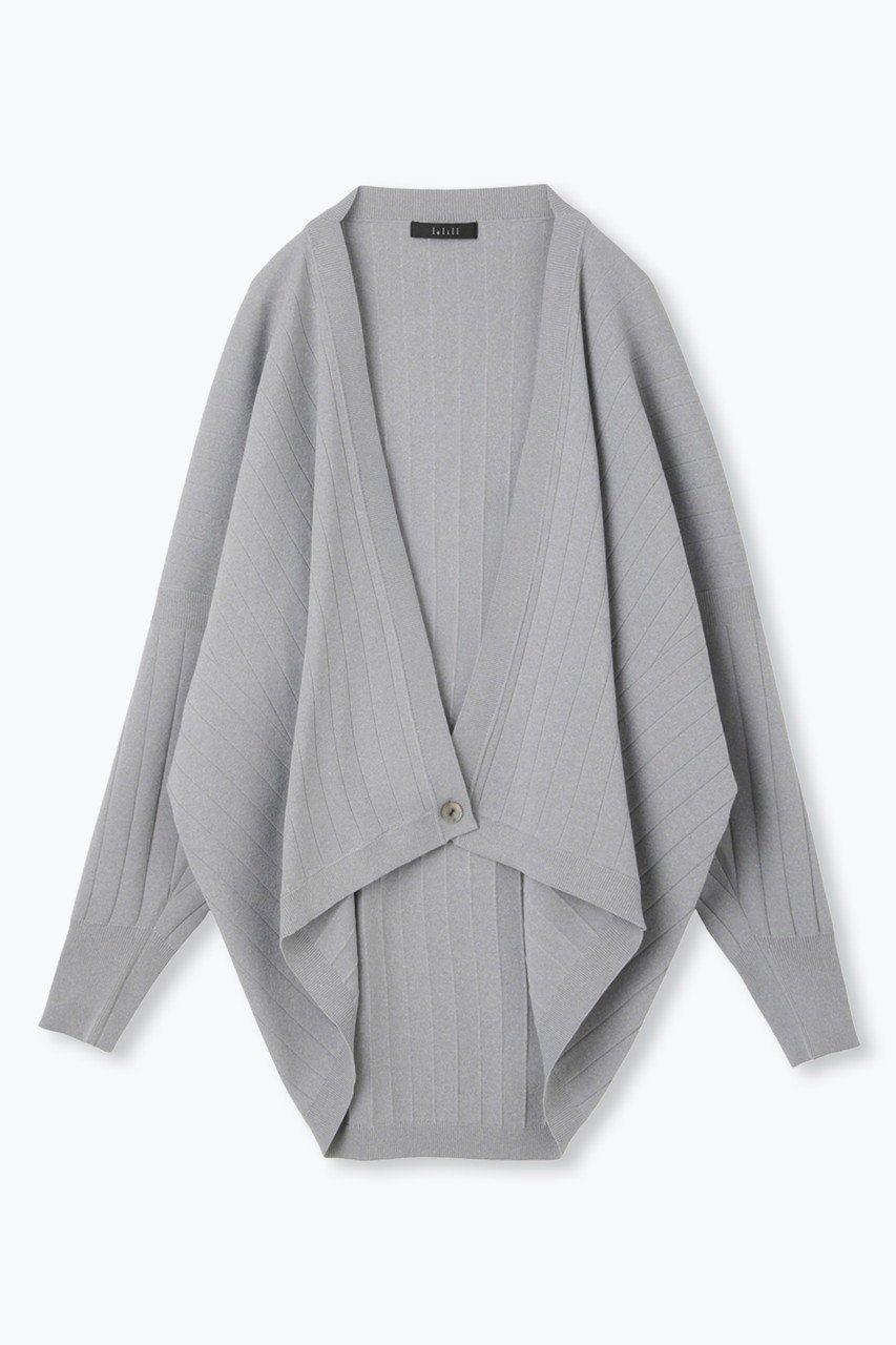 【レリル/lelill】のハイテクワイドリブ ボレロ インテリア・キッズ・メンズ・レディースファッション・服の通販 founy(ファニー) 　ファッション　Fashion　レディースファッション　Fashion for Women　アウター　Coat / Outerwear Collection　ボレロ・ショート丈ジャケット / ドレス羽織りに　Boleros & Short Jackets　トップス・カットソー　Cut & Sew Tops　シャツ・ブラウス・オフィスカジュアル　Elegant Blouses & Button-Ups　ロングTシャツ・Tシャツ　Longline T-Shirts & Tees　カットソー・ベーシックTシャツ　Cut-and-Sewn Tops / Stretch Tees & Basics　カシュクール　Wrap Design　コンパクト　Compact, Small Size　スリーブ　Sleeve, Long Sleeve / Short Sleeve　パターン　Pattern, Design Print　フロント　Front, Front Design　ボレロ　Bolero, Short Cardigan　ロング　Long, Long-Length　ワイドリブ　Wide Rib, Wide Ribbed Knit　人気　Popular, Best Seller　グレー|ID: prp329100004929305 ipo3291000000036992764