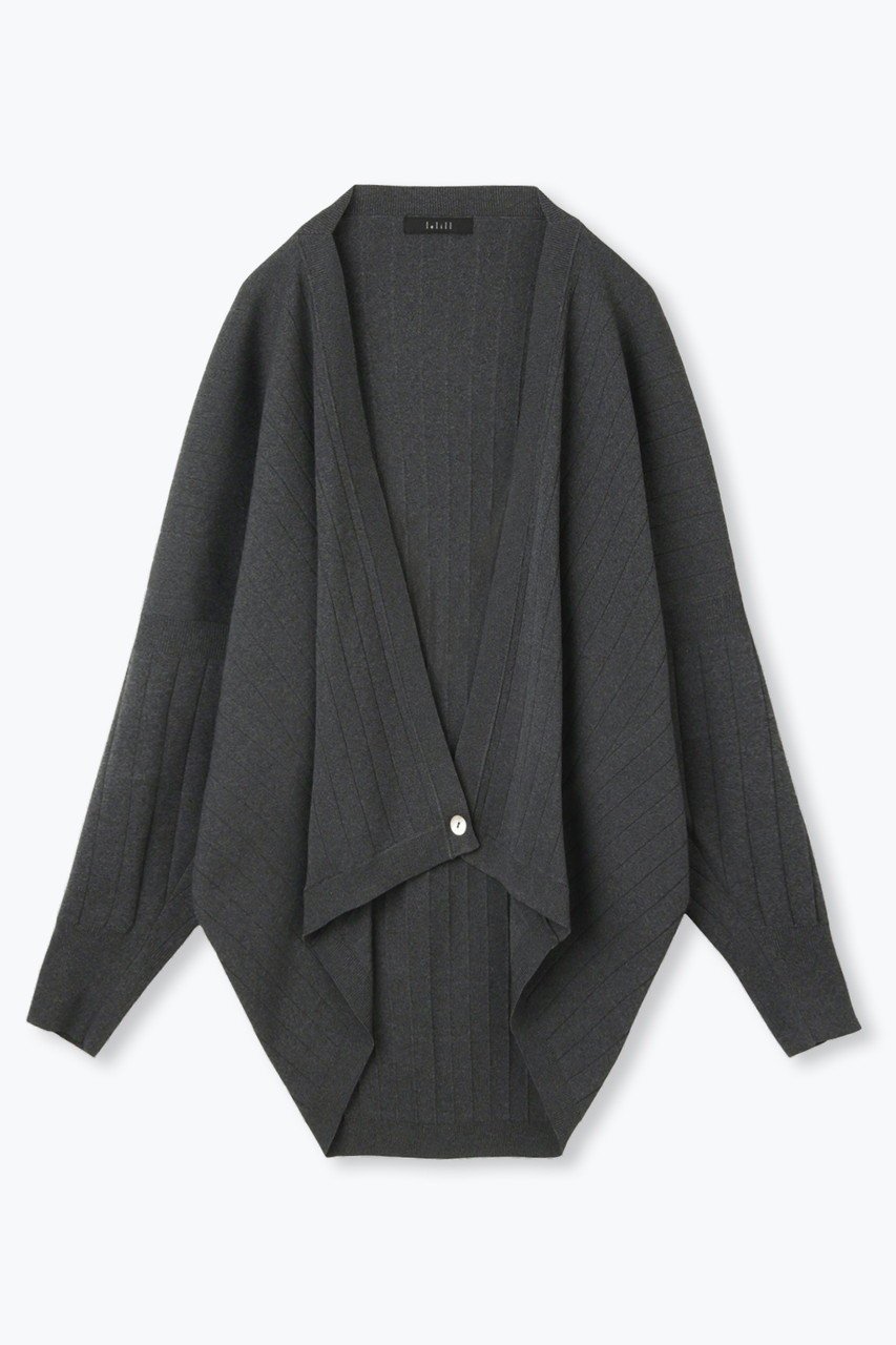 【レリル/lelill】のハイテクワイドリブ ボレロ インテリア・キッズ・メンズ・レディースファッション・服の通販 founy(ファニー) 　ファッション　Fashion　レディースファッション　Fashion for Women　アウター　Coat / Outerwear Collection　ボレロ・ショート丈ジャケット / ドレス羽織りに　Boleros & Short Jackets　トップス・カットソー　Cut & Sew Tops　シャツ・ブラウス・オフィスカジュアル　Elegant Blouses & Button-Ups　ロングTシャツ・Tシャツ　Longline T-Shirts & Tees　カットソー・ベーシックTシャツ　Cut-and-Sewn Tops / Stretch Tees & Basics　カシュクール　Wrap Design　コンパクト　Compact, Small Size　スリーブ　Sleeve, Long Sleeve / Short Sleeve　パターン　Pattern, Design Print　フロント　Front, Front Design　ボレロ　Bolero, Short Cardigan　ロング　Long, Long-Length　ワイドリブ　Wide Rib, Wide Ribbed Knit　人気　Popular, Best Seller　チャコールグ|ID: prp329100004929305 ipo3291000000036992766