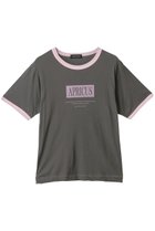 【メゾンスペシャル/MAISON SPECIAL】のAPRICUS Ringer T-shirt/APRICUSリンガーTEE 人気、トレンドファッション・服の通販 founy(ファニー) ファッション Fashion レディースファッション Fashion for Women トップス・カットソー Cut & Sew Tops シャツ・ブラウス・オフィスカジュアル Elegant Blouses & Button-Ups ロングTシャツ・Tシャツ Longline T-Shirts & Tees カットソー・ベーシックTシャツ Cut-and-Sewn Tops / Stretch Tees & Basics カットソー Cut and Sewn Top ショート Short, Short Length スリーブ Sleeve, Long Sleeve / Short Sleeve トリミング Trimming, Decorative Edge フロント Front, Front Design プリント Print, Printed Pattern 夏 Summer thumbnail C.GRY(チャコールグレー)|ID: prp329100004929313 ipo3291000000036992819