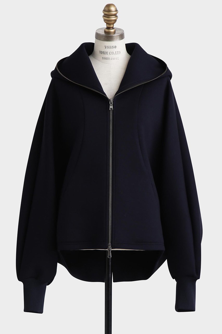 【ヒューエルミュージアム/hueLe Museum】の【STUMBLY】Air Double Knit Hood Zip Up 人気、トレンドファッション・服の通販 founy(ファニー) 　ファッション　Fashion　レディースファッション　Fashion for Women　トップス・カットソー　Cut & Sew Tops　ニット　Knit Tops & Sweaters　シャツ・ブラウス・オフィスカジュアル　Elegant Blouses & Button-Ups　レディースパーカー・カジュアルフーディー　Casual Hoodies & Sweatshirts　ロングTシャツ・Tシャツ　Longline T-Shirts & Tees　スウェット・クルーネックトップス　Sweatshirts & Crewnecks / Relaxed Fit Sweat Tops　カットソー・ベーシックTシャツ　Cut-and-Sewn Tops / Stretch Tees & Basics　アイレット　Eyelet Lace　アクリル　Acrylic Material　スポーティ　Sporty, Casual Athletic　ポケット　Pocket, Pocket Detail　other-2|ID: prp329100004929316 ipo3291000000036992860
