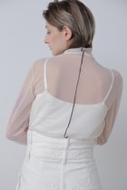 【ヒューエルミュージアム/hueLe Museum】の【STUMBLY】Sheer Jersey 人気、トレンドファッション・服の通販 founy(ファニー) ファッション Fashion レディースファッション Fashion for Women トップス・カットソー Cut & Sew Tops シャツ・ブラウス・オフィスカジュアル Elegant Blouses & Button-Ups ロングTシャツ・Tシャツ Longline T-Shirts & Tees カットソー・ベーシックTシャツ Cut-and-Sewn Tops / Stretch Tees & Basics カットソー Cut and Sewn Top シアー Sheer, See-Through スリーブ Sleeve, Long Sleeve / Short Sleeve センター Center, Center Line ハイネック High Neck, Mock Neck バランス Balance, Style Balance ロング Long, Long-Length thumbnail ホワイト|ID: prp329100004929318 ipo3291000000036992878