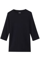 【マルティニーク/martinique】の《定番》フライス5分袖プルオーバー 人気、トレンドファッション・服の通販 founy(ファニー) ファッション Fashion レディースファッション Fashion for Women トップス・カットソー Cut & Sew Tops シャツ・ブラウス・オフィスカジュアル Elegant Blouses & Button-Ups ロングTシャツ・Tシャツ Longline T-Shirts & Tees カジュアルプルオーバー・ニットトップス Pullovers & Knit Tops / Casual Pullovers カットソー・ベーシックTシャツ Cut-and-Sewn Tops / Stretch Tees & Basics インナー Innerwear ショート Short, Short Length シンプル Simple, Minimal スリーブ Sleeve, Long Sleeve / Short Sleeve フィット Fit, Slim Fit ベーシック Basic, Essential 定番 Standard, Basic Item thumbnail ネイビー|ID: prp329100004929325 ipo3291000000036992964