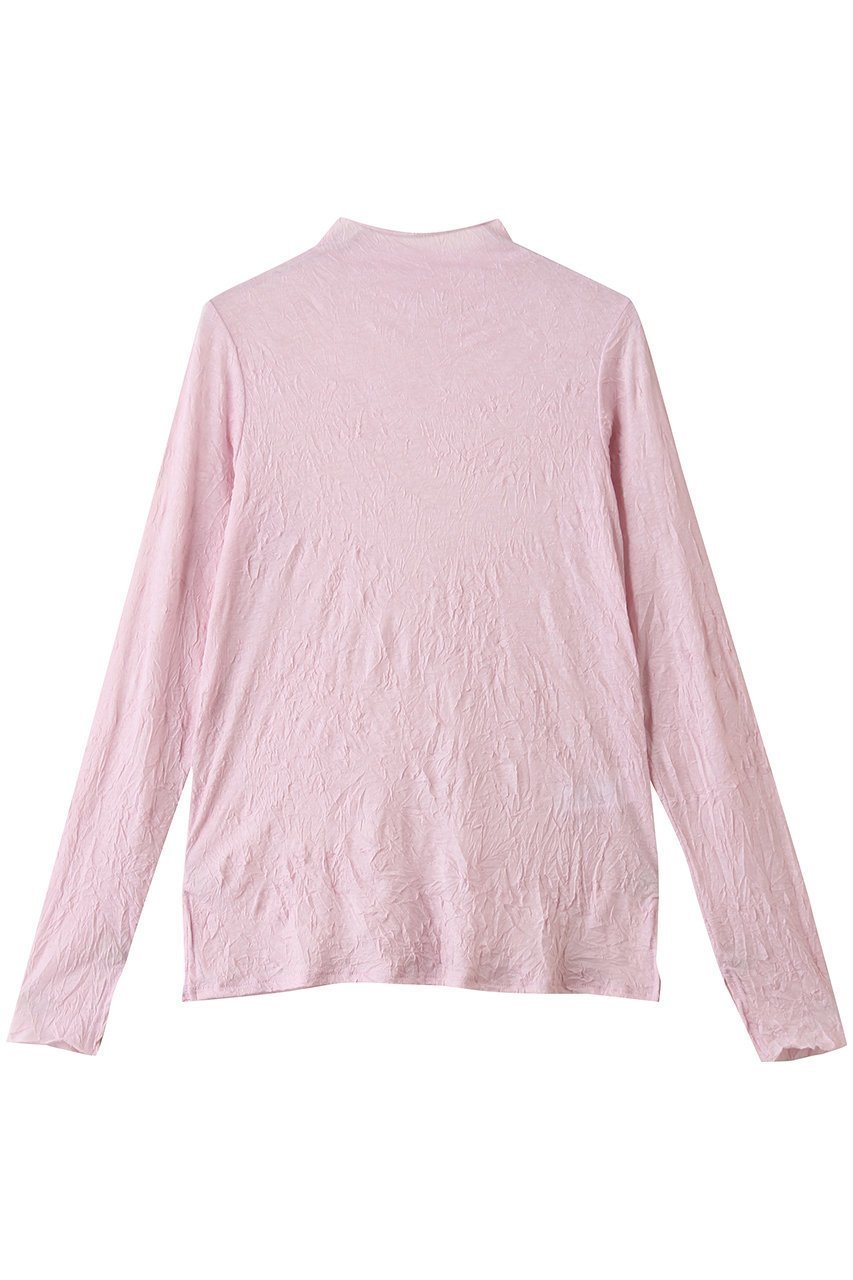【ミディウミソリッド/MIDIUMISOLID】のシアーハイネックインナー インテリア・キッズ・メンズ・レディースファッション・服の通販 founy(ファニー) 　ファッション　Fashion　レディースファッション　Fashion for Women　トップス・カットソー　Cut & Sew Tops　シャツ・ブラウス・オフィスカジュアル　Elegant Blouses & Button-Ups　ロングTシャツ・Tシャツ　Longline T-Shirts & Tees　カットソー・ベーシックTシャツ　Cut-and-Sewn Tops / Stretch Tees & Basics　インナー　Innerwear　シアー　Sheer, See-Through　シンプル　Simple, Minimal　スリーブ　Sleeve, Long Sleeve / Short Sleeve　ハイネック　High Neck, Mock Neck　フィット　Fit, Slim Fit　ロング　Long, Long-Length　エレガント 上品　Elegant　pink|ID: prp329100004929331 ipo3291000000036992999