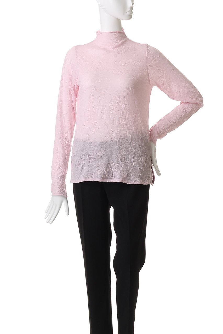 【ミディウミソリッド/MIDIUMISOLID】のシアーハイネックインナー 人気、トレンドファッション・服の通販 founy(ファニー) 　ファッション　Fashion　レディースファッション　Fashion for Women　トップス・カットソー　Cut & Sew Tops　シャツ・ブラウス・オフィスカジュアル　Elegant Blouses & Button-Ups　ロングTシャツ・Tシャツ　Longline T-Shirts & Tees　カットソー・ベーシックTシャツ　Cut-and-Sewn Tops / Stretch Tees & Basics　インナー　Innerwear　シアー　Sheer, See-Through　シンプル　Simple, Minimal　スリーブ　Sleeve, Long Sleeve / Short Sleeve　ハイネック　High Neck, Mock Neck　フィット　Fit, Slim Fit　ロング　Long, Long-Length　エレガント 上品　Elegant　other-2|ID: prp329100004929331 ipo3291000000036993006