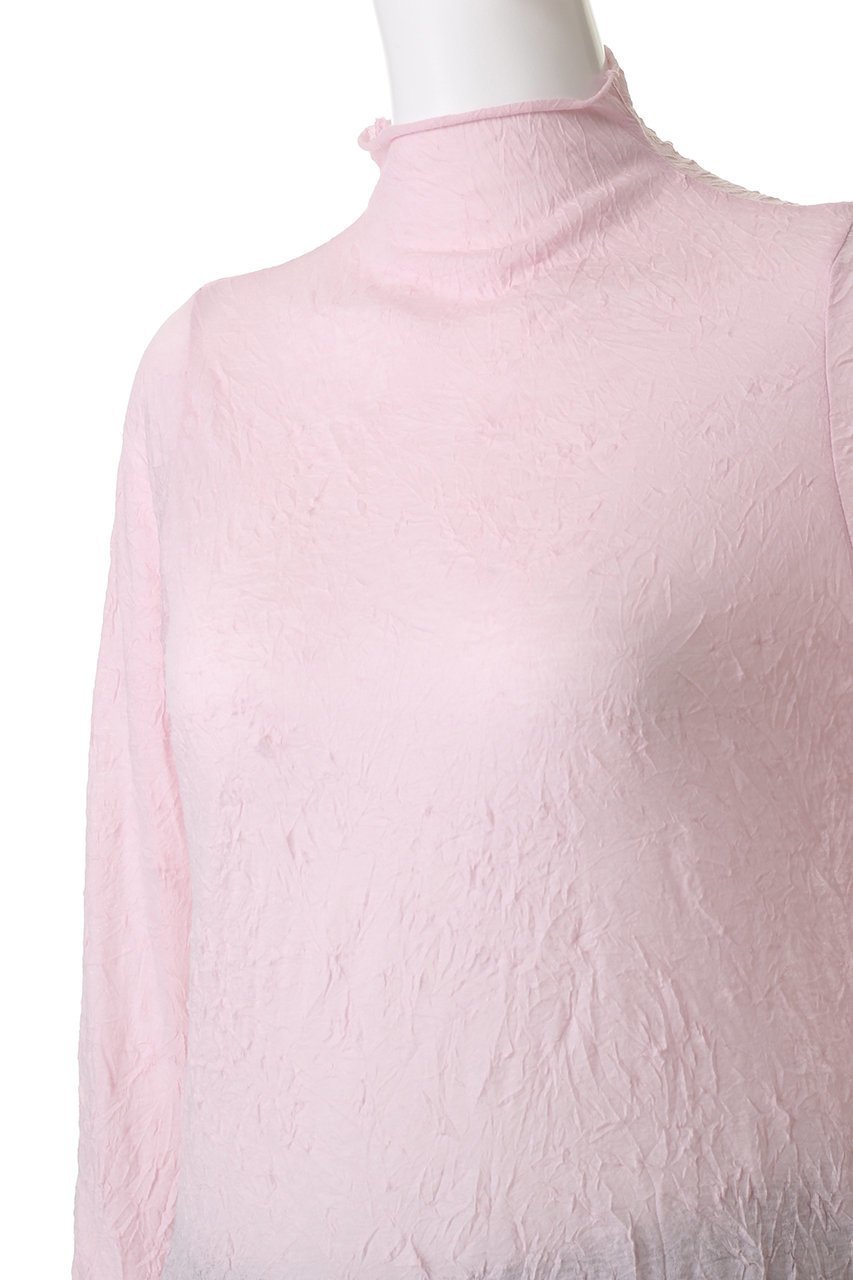 【ミディウミソリッド/MIDIUMISOLID】のシアーハイネックインナー 人気、トレンドファッション・服の通販 founy(ファニー) 　ファッション　Fashion　レディースファッション　Fashion for Women　トップス・カットソー　Cut & Sew Tops　シャツ・ブラウス・オフィスカジュアル　Elegant Blouses & Button-Ups　ロングTシャツ・Tシャツ　Longline T-Shirts & Tees　カットソー・ベーシックTシャツ　Cut-and-Sewn Tops / Stretch Tees & Basics　インナー　Innerwear　シアー　Sheer, See-Through　シンプル　Simple, Minimal　スリーブ　Sleeve, Long Sleeve / Short Sleeve　ハイネック　High Neck, Mock Neck　フィット　Fit, Slim Fit　ロング　Long, Long-Length　エレガント 上品　Elegant　other-5|ID: prp329100004929331 ipo3291000000036993012