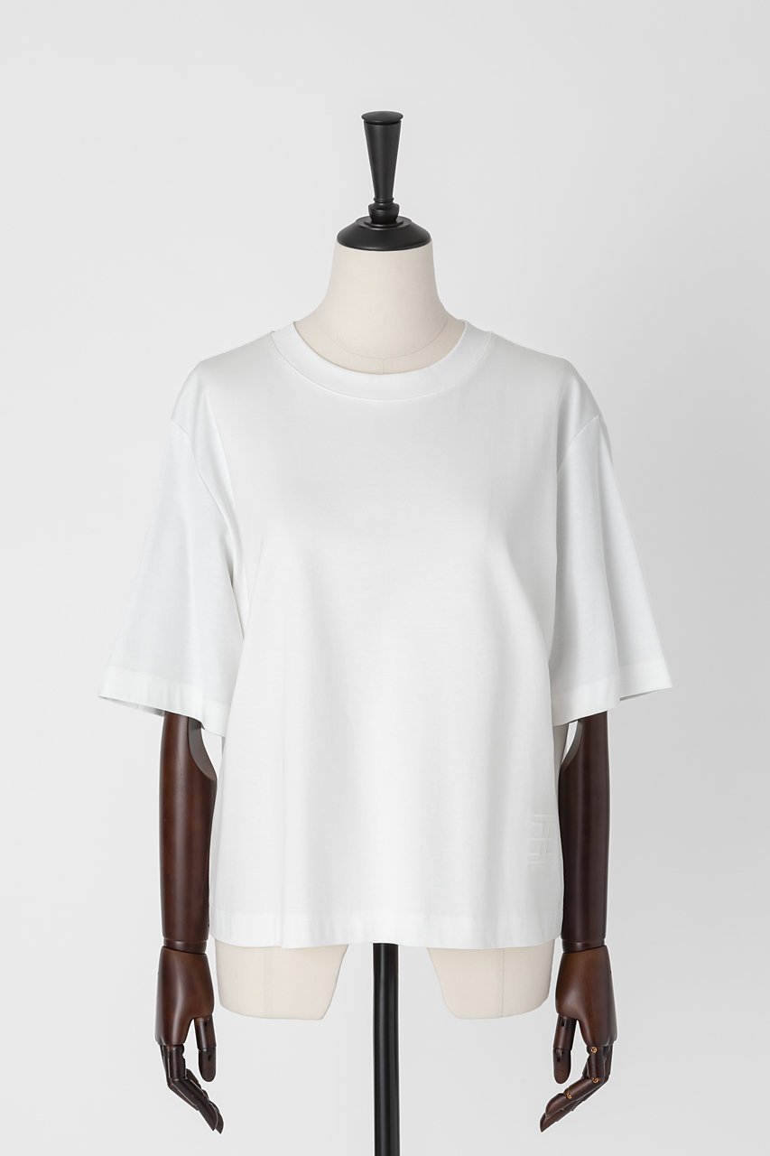 【オーヴィル/EAUVIRE】のオフボディTシャツ インテリア・キッズ・メンズ・レディースファッション・服の通販 founy(ファニー) 　ファッション　Fashion　レディースファッション　Fashion for Women　トップス・カットソー　Cut & Sew Tops　シャツ・ブラウス・オフィスカジュアル　Elegant Blouses & Button-Ups　ロングTシャツ・Tシャツ　Longline T-Shirts & Tees　カットソー・ベーシックTシャツ　Cut-and-Sewn Tops / Stretch Tees & Basics　カットソー　Cut and Sewn Top　ショート　Short, Short Length　シルケット　Silket, Silky Cotton　ストレッチ　Stretch, Stretchy Fabric　スリーブ　Sleeve, Long Sleeve / Short Sleeve　バランス　Balance, Style Balance　ボトム　Bottoms, Lower Wear　エレガント 上品　Elegant　ホワイト|ID: prp329100004929355 ipo3291000000036993170