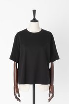 【オーヴィル/EAUVIRE】のオフボディTシャツ 人気、トレンドファッション・服の通販 founy(ファニー) ファッション Fashion レディースファッション Fashion for Women トップス・カットソー Cut & Sew Tops シャツ・ブラウス・オフィスカジュアル Elegant Blouses & Button-Ups ロングTシャツ・Tシャツ Longline T-Shirts & Tees カットソー・ベーシックTシャツ Cut-and-Sewn Tops / Stretch Tees & Basics カットソー Cut and Sewn Top ショート Short, Short Length シルケット Silket, Silky Cotton ストレッチ Stretch, Stretchy Fabric スリーブ Sleeve, Long Sleeve / Short Sleeve バランス Balance, Style Balance ボトム Bottoms, Lower Wear エレガント 上品 Elegant thumbnail ブラック|ID: prp329100004929355 ipo3291000000036993173