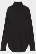 【ル フィル/LE PHIL】のシアージャージートップス 人気、トレンドファッション・服の通販 founy(ファニー) ファッション Fashion レディースファッション Fashion for Women トップス・カットソー Cut & Sew Tops シャツ・ブラウス・オフィスカジュアル Elegant Blouses & Button-Ups ロングTシャツ・Tシャツ Longline T-Shirts & Tees カットソー・ベーシックTシャツ Cut-and-Sewn Tops / Stretch Tees & Basics なめらか Smooth, Silky Texture インナー Innerwear シンプル Simple, Minimal スリーブ Sleeve, Long Sleeve / Short Sleeve ロング Long, Long-Length 秋 Autumn thumbnail ブラック|ID: prp329100004929366 ipo3291000000036993234