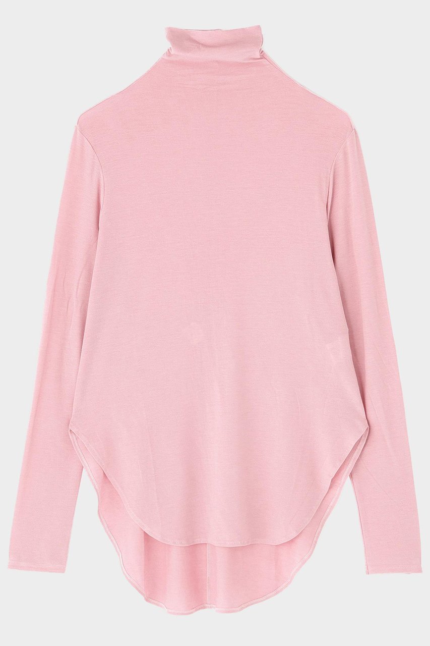 【ル フィル/LE PHIL】のシアージャージートップス インテリア・キッズ・メンズ・レディースファッション・服の通販 founy(ファニー) 　ファッション　Fashion　レディースファッション　Fashion for Women　トップス・カットソー　Cut & Sew Tops　シャツ・ブラウス・オフィスカジュアル　Elegant Blouses & Button-Ups　ロングTシャツ・Tシャツ　Longline T-Shirts & Tees　カットソー・ベーシックTシャツ　Cut-and-Sewn Tops / Stretch Tees & Basics　なめらか　Smooth, Silky Texture　インナー　Innerwear　シンプル　Simple, Minimal　スリーブ　Sleeve, Long Sleeve / Short Sleeve　ロング　Long, Long-Length　秋　Autumn　ピンク|ID: prp329100004929366 ipo3291000000036993249