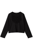 【ミズイロ インド/mizuiro ind】のフロントフリルプルオーバー 人気、トレンドファッション・服の通販 founy(ファニー) ファッション Fashion レディースファッション Fashion for Women トップス・カットソー Cut & Sew Tops シャツ・ブラウス・オフィスカジュアル Elegant Blouses & Button-Ups ロングTシャツ・Tシャツ Longline T-Shirts & Tees カジュアルプルオーバー・ニットトップス Pullovers & Knit Tops / Casual Pullovers カットソー・ベーシックTシャツ Cut-and-Sewn Tops / Stretch Tees & Basics おすすめ Recommended / Our Picks インナー Innerwear カットソー Cut and Sewn Top ジャケット Jacket, Outerwear ストレッチ Stretch, Stretchy Fabric スリーブ Sleeve, Long Sleeve / Short Sleeve フリル Frill, Ruffle フロント Front, Front Design ロング Long, Long-Length エレガント 上品 Elegant thumbnail black|ID: prp329100004929395 ipo3291000000036993511