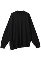 【エンフォルド/ENFOLD】のU SLIT BOX PULLOVER プルオーバー ブラック|ID: prp329100004929420 ipo3291000000036993680