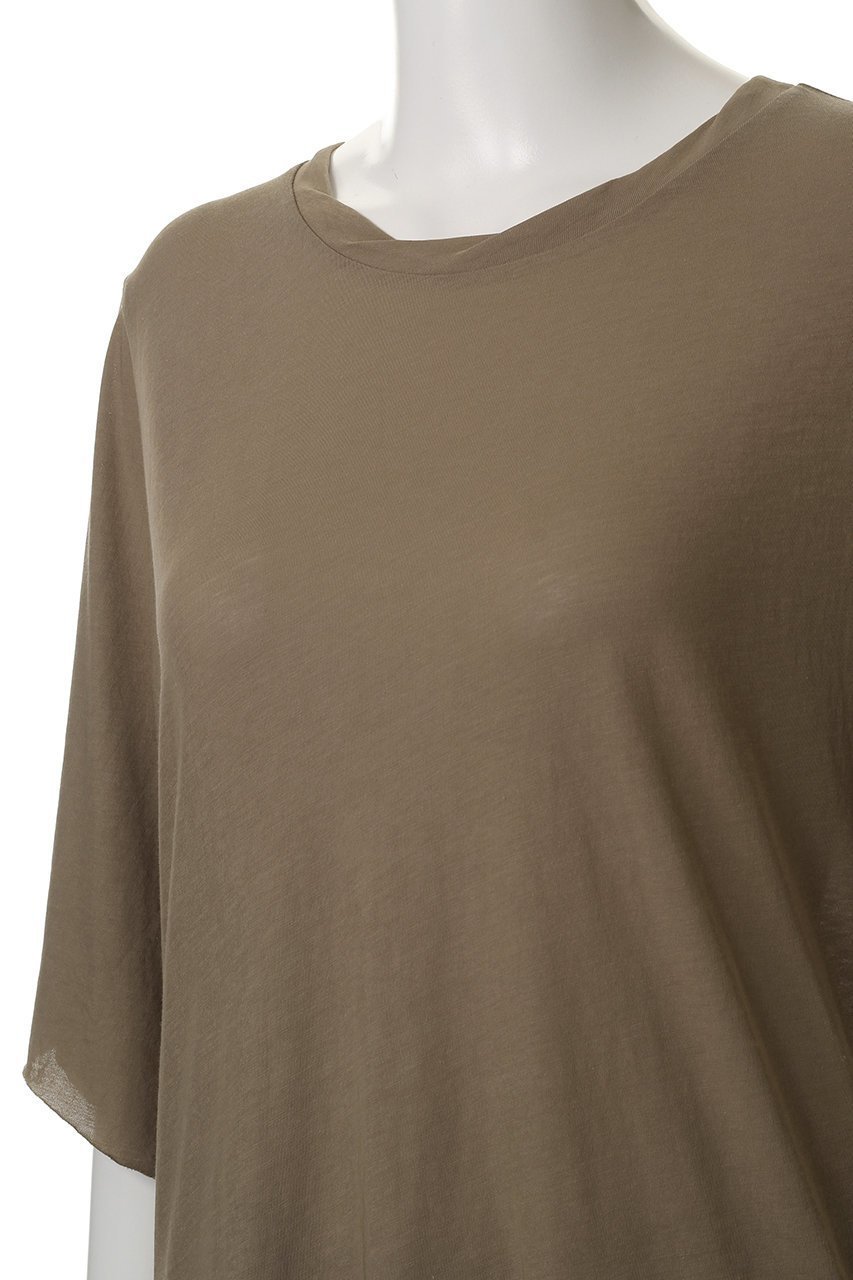 【ブリル/BRILL】の【raspail】ワイドスリーブTシャツ 人気、トレンドファッション・服の通販 founy(ファニー) 　ファッション　Fashion　レディースファッション　Fashion for Women　トップス・カットソー　Cut & Sew Tops　シャツ・ブラウス・オフィスカジュアル　Elegant Blouses & Button-Ups　ロングTシャツ・Tシャツ　Longline T-Shirts & Tees　カットソー・ベーシックTシャツ　Cut-and-Sewn Tops / Stretch Tees & Basics　インド　Indian Textile　コレクション　Collection, Seasonal Line　ショート　Short, Short Length　スリーブ　Sleeve, Long Sleeve / Short Sleeve　トリミング　Trimming, Decorative Edge　ベーシック　Basic, Essential　モダン　Modern, Contemporary　ワイド　Wide, Wide Fit　夏　Summer　other-5|ID: prp329100004929428 ipo3291000000036993766