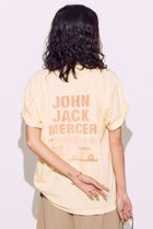 【ブリル/BRILL】の【JJ Mercer】バックプリントTシャツ イエロー|ID: prp329100004929436 ipo3291000000036993812