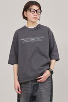 【カレンソロジー/Curensology】の【UNIVERSAL OVERALL】別注ショートスリーブTシャツ チャコール|ID: prp329100004929460 ipo3291000000036994000